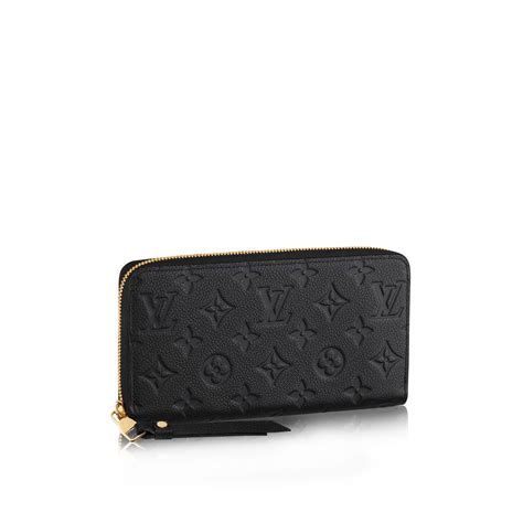 black wallet louis vuitton|louis vuitton black zipper wallet.